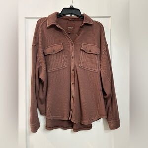 Aerie LumberJane Waffle Shirt